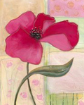 Milena More 'Pink Poppies II'