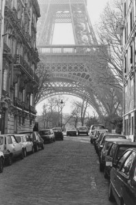 Street View of 'La Tour Eiffel' by Clay Davidson